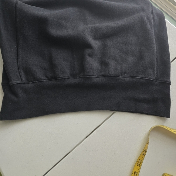 PINK Black Sequin Chi Town Chicago DeepDish Pizza Sweatshirt size S/P - Picture 10 of 13